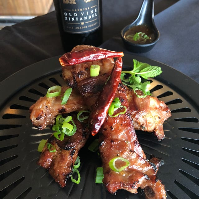 Crispy Braised Ribs.